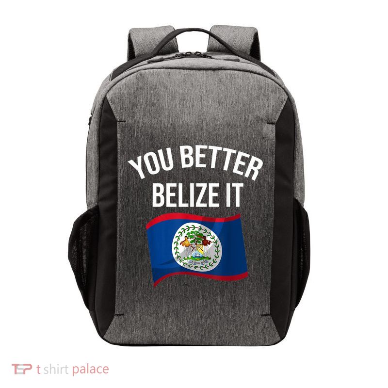 Cute You Better Belize It Vector Backpack