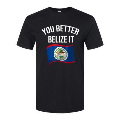 Cute You Better Belize It Softstyle® CVC T-Shirt