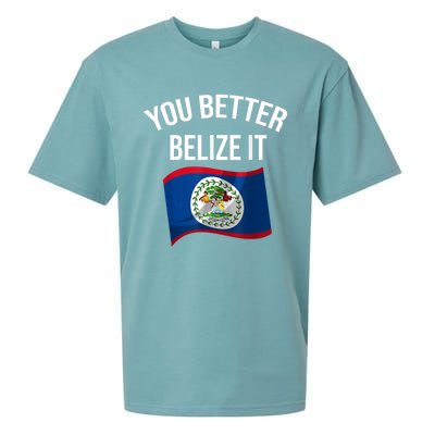 Cute You Better Belize It Sueded Cloud Jersey T-Shirt