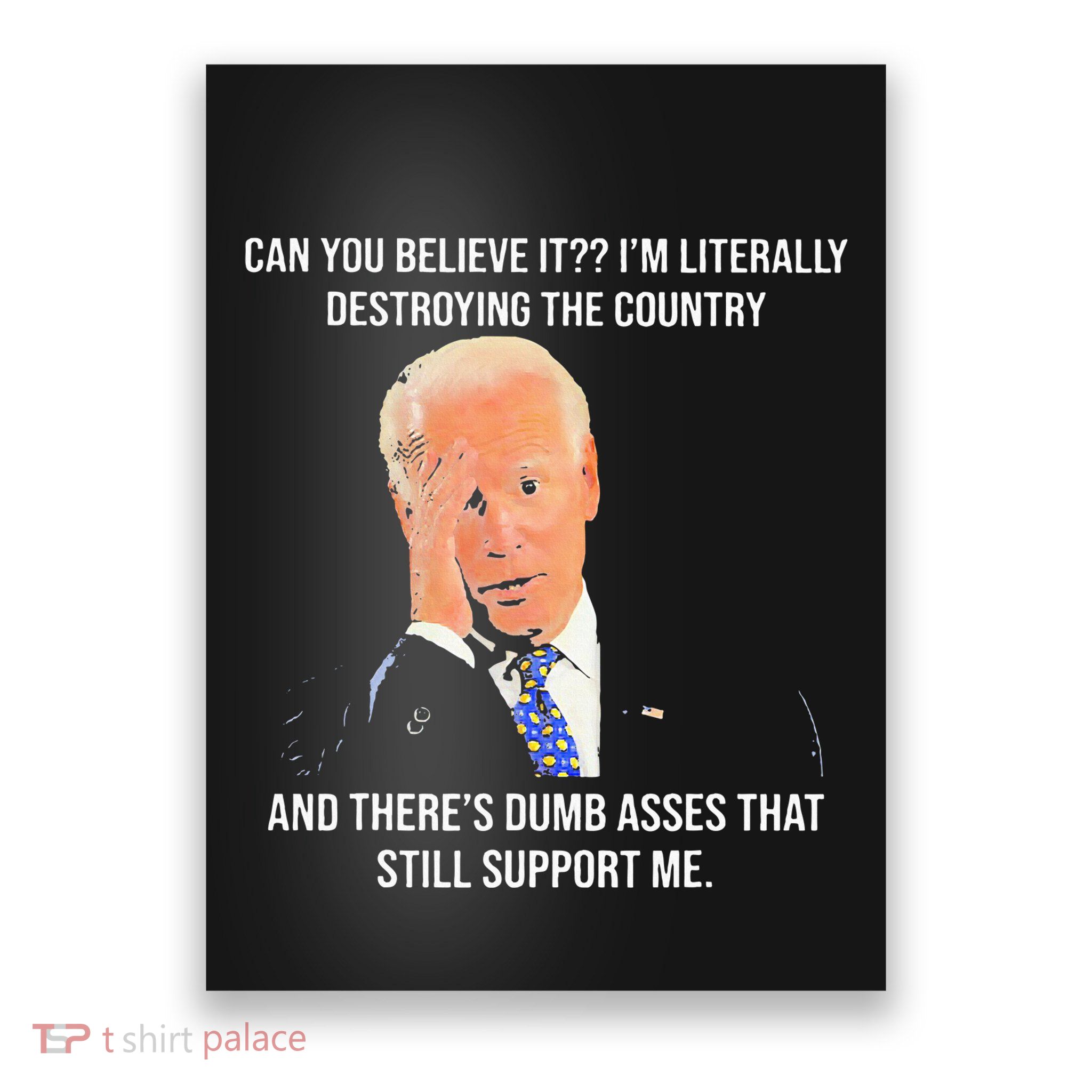 Can You Believe It IM Literally Destroying The Country Poster
