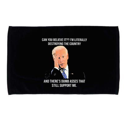 Can You Believe It IM Literally Destroying The Country Microfiber Hand Towel