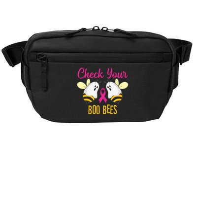 Check Your Boo Bees Breast Cancer Squad Tribe Great Gift Crossbody Pack