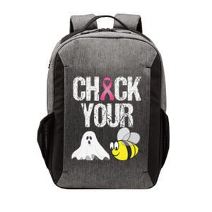 Check Your Boo Bees Funny Breast Cancer Halloween Gift Vector Backpack