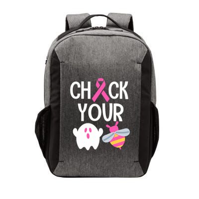 Check Your Breast Funny Cute Halloween Boo Bees Vector Backpack