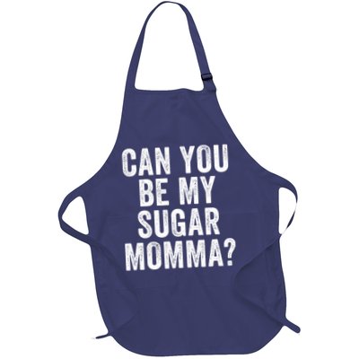 Can You Be My Sugar Momma? Full-Length Apron With Pockets