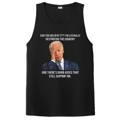 Can You Believe It Im Literally Destroying The Country Joe Biden PosiCharge Competitor Tank