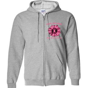 Check Your Boobs Mine Tried To Kill Me Sunflower Design Full Zip Hoodie