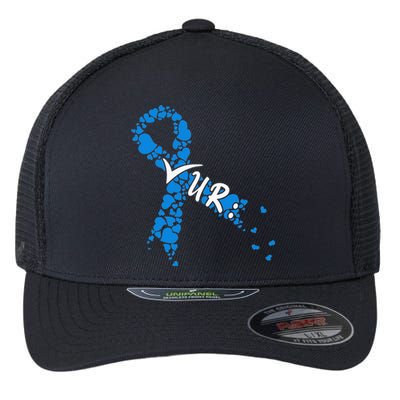 Check Your Colon Colorectal Cancer Awareness Flexfit Unipanel Trucker Cap