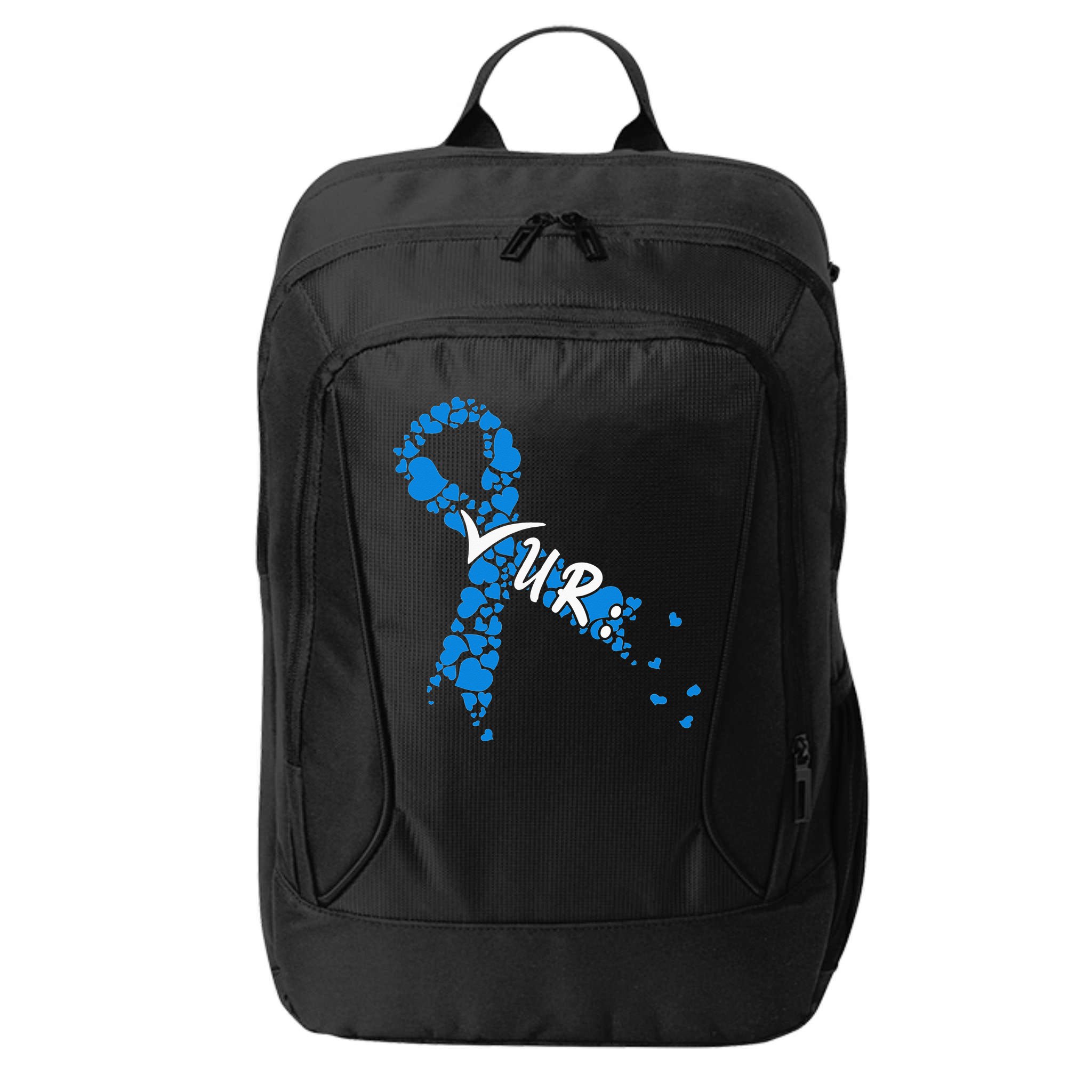 Check Your Colon Colorectal Cancer Awareness City Backpack