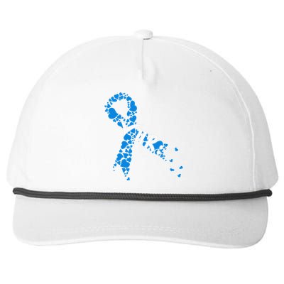 Check Your Colon Colorectal Cancer Awareness Snapback Five-Panel Rope Hat