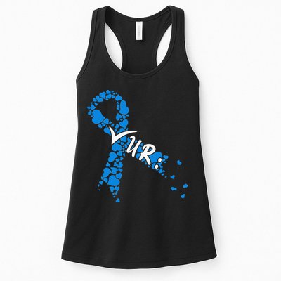 Check Your Colon Colorectal Cancer Awareness Womens Tank Top