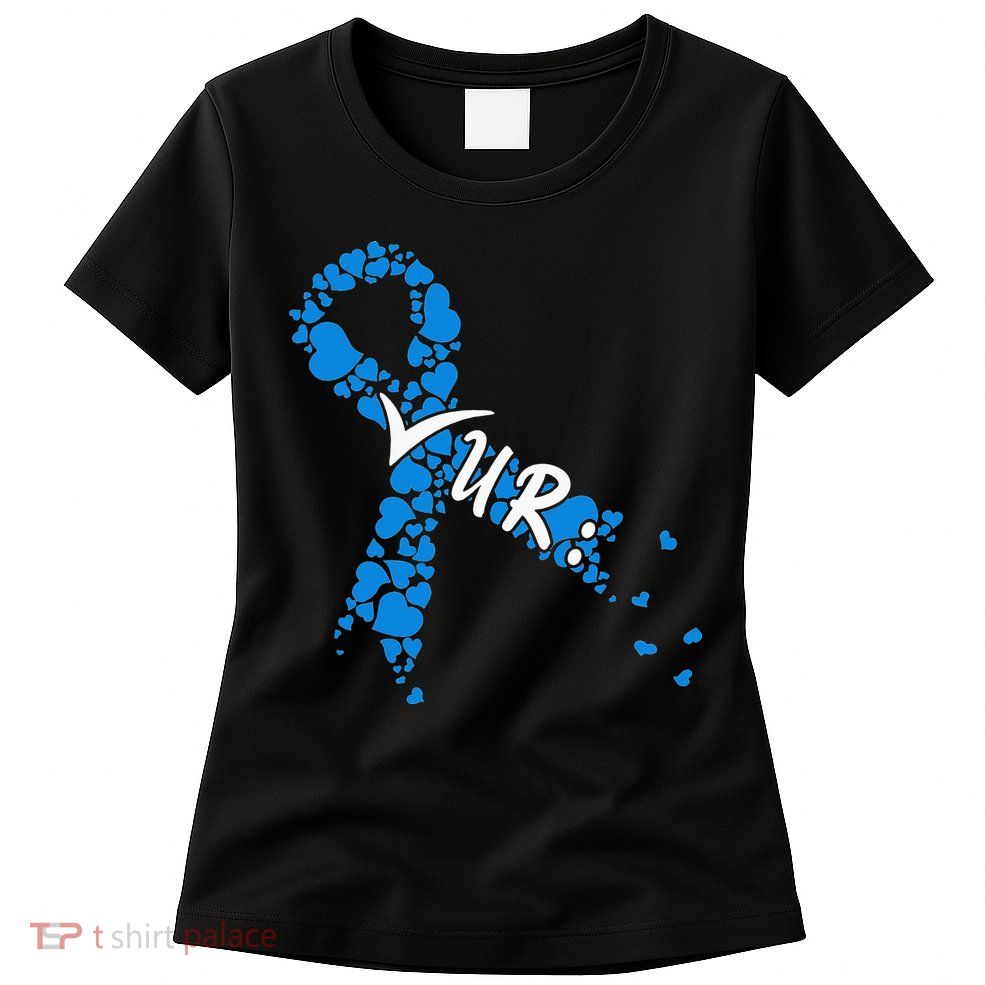 Check Your Colon Colorectal Cancer Awareness Womens T-Shirt