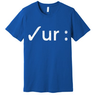 Check Your Colon Colonoscopies Cancer Awareness Premium T-Shirt