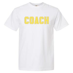 Coach Yellow Garment-Dyed Heavyweight T-Shirt