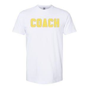 Coach Yellow Softstyle CVC T-Shirt