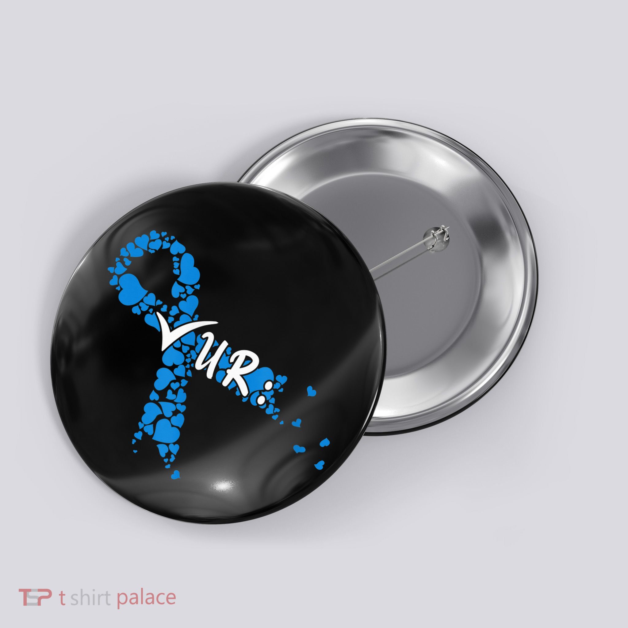 Check Your Colon Colorectal Cancer Awareness Button