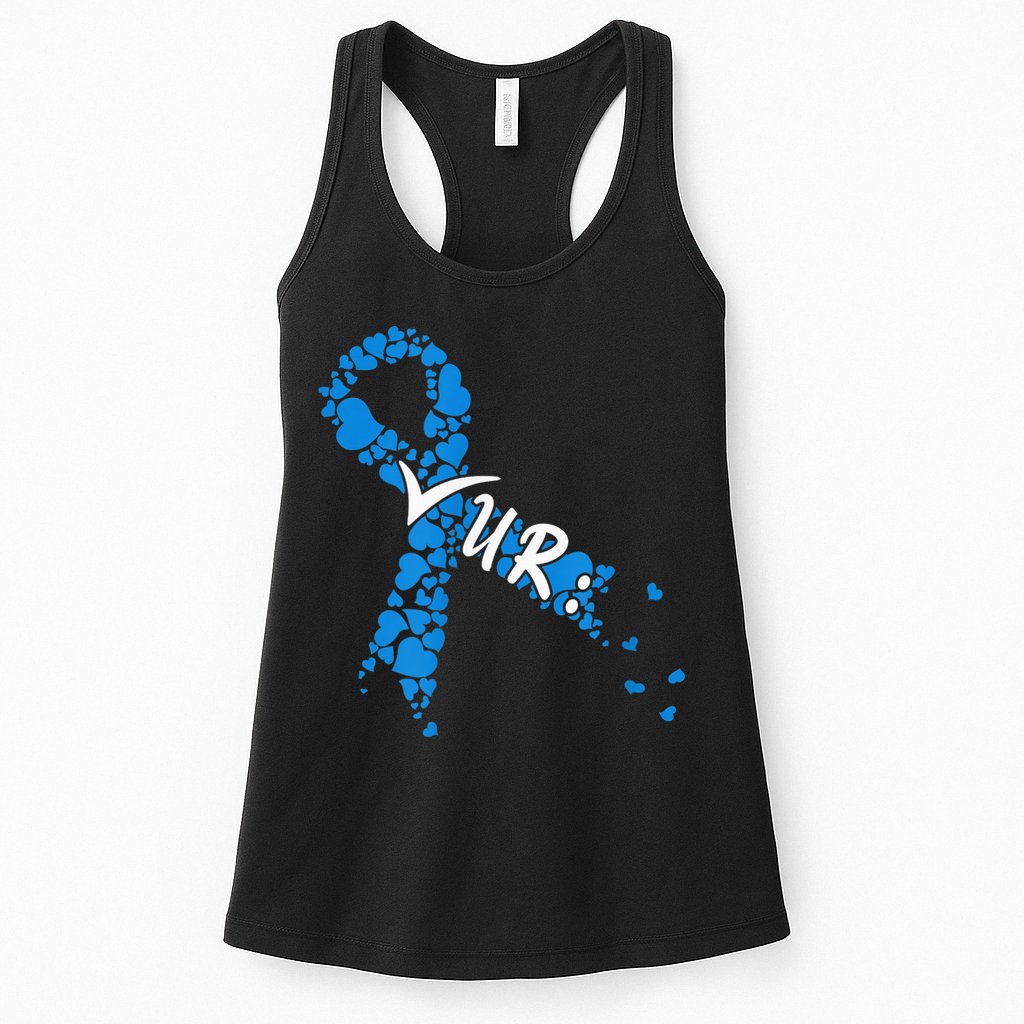Check Your Colon Colorectal Cancer Awareness Womens Tank Top
