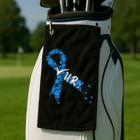 Check Your Colon Colorectal Cancer Awareness Golf Towel