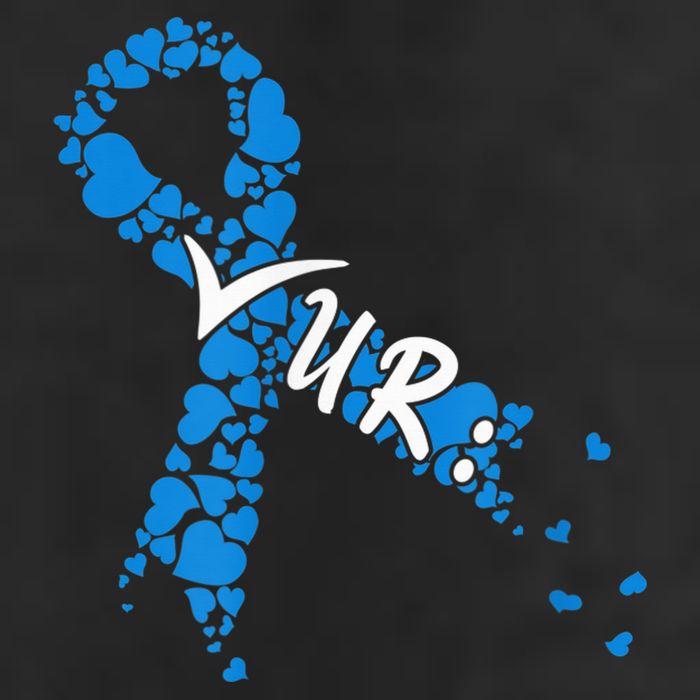 Check Your Colon Colorectal Cancer Awareness Golf Towel