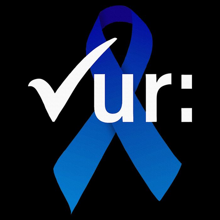 Check Your Colon Colorectal Cancer Awareness Blue Ribbon Bucket Hat