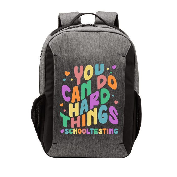 Cute You Can Do Hard Things #School Testing Vector Backpack