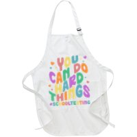 Cute You Can Do Hard Things #School Testing Apron