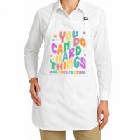 Cute You Can Do Hard Things #School Testing Apron