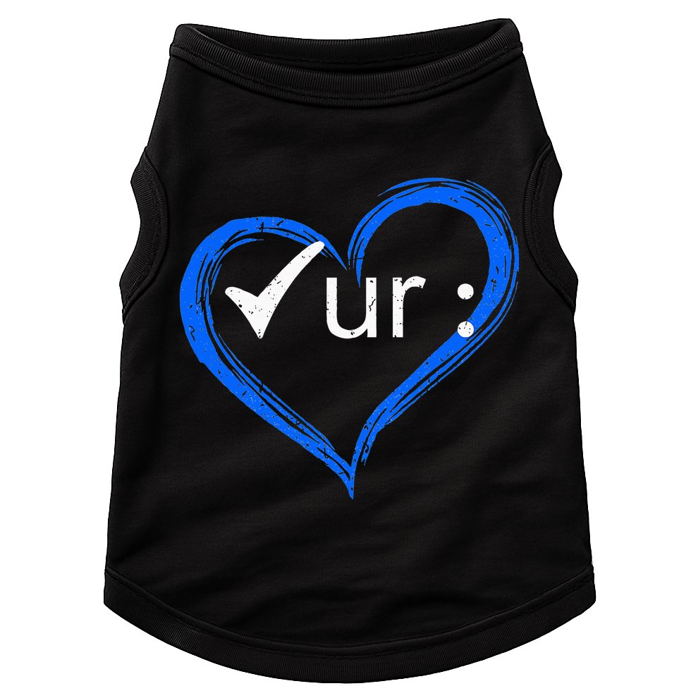 Check Your Colon Colorectal Cancer Awareness Doggie Tank