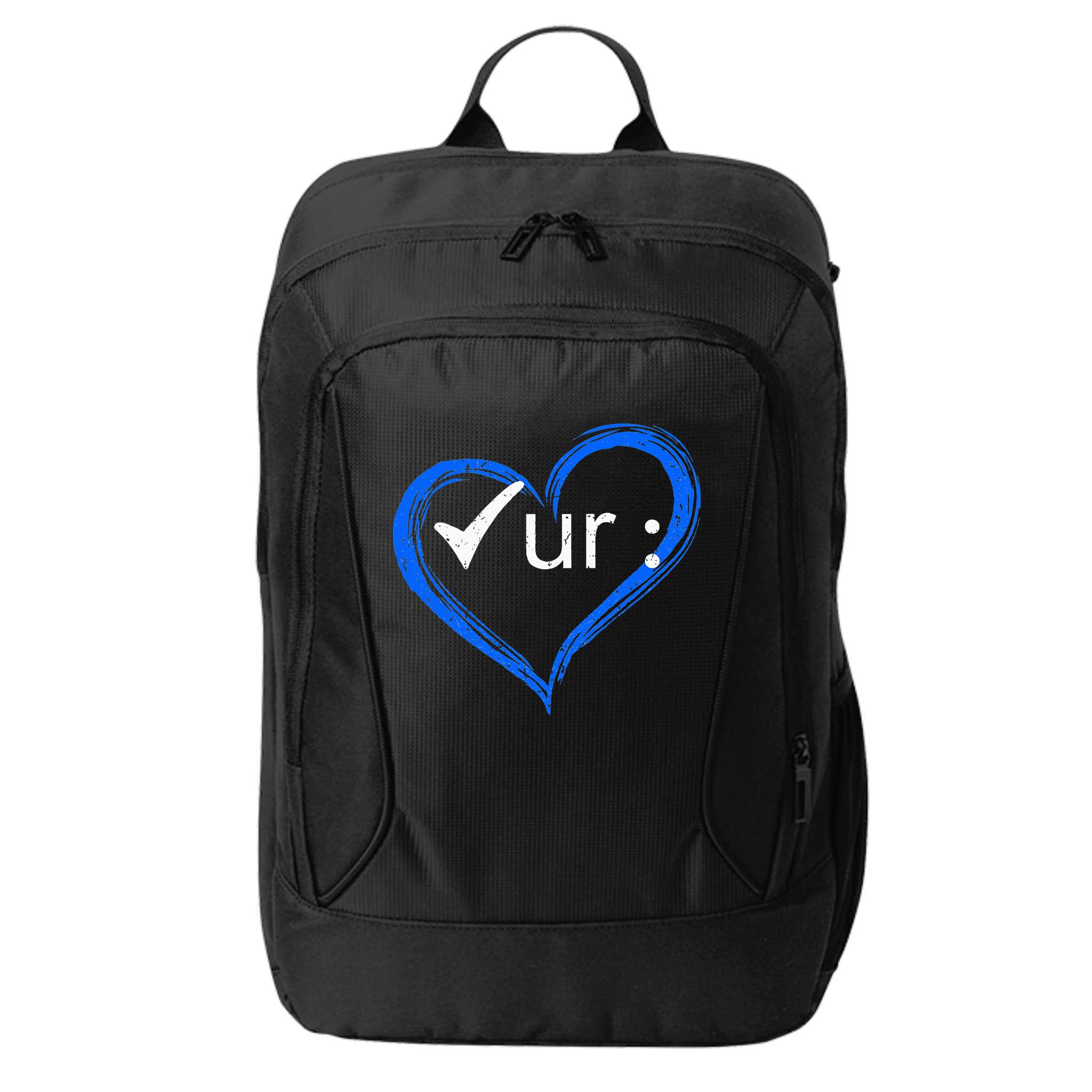 Check Your Colon Colorectal Cancer Awareness City Backpack