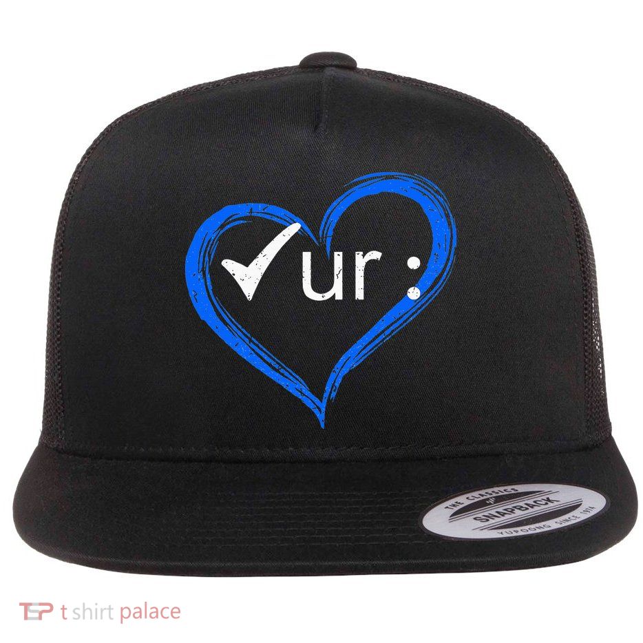Check Your Colon Colorectal Cancer Awareness Flatbill Hat