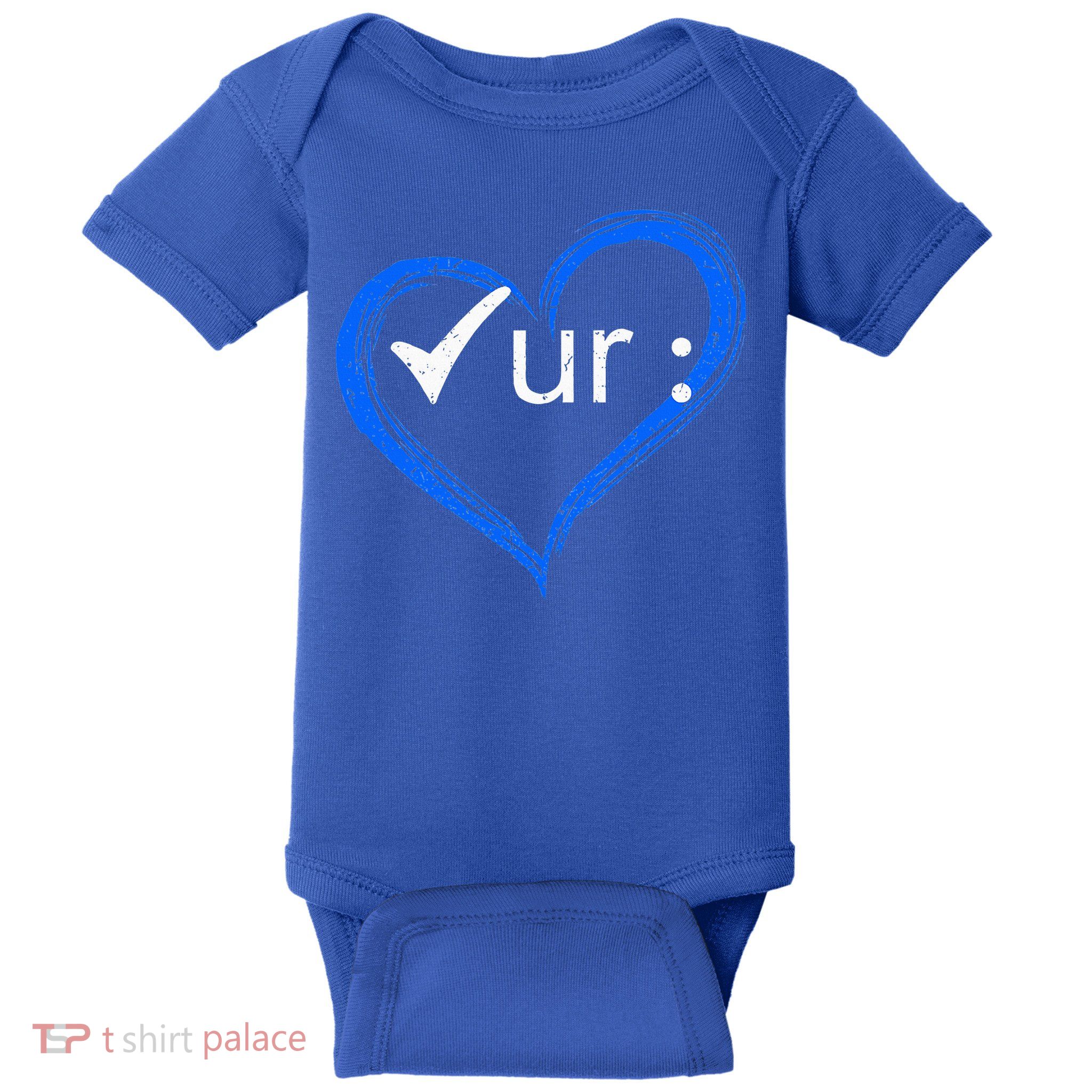 Check Your Colon Colorectal Cancer Awareness Baby Bodysuit