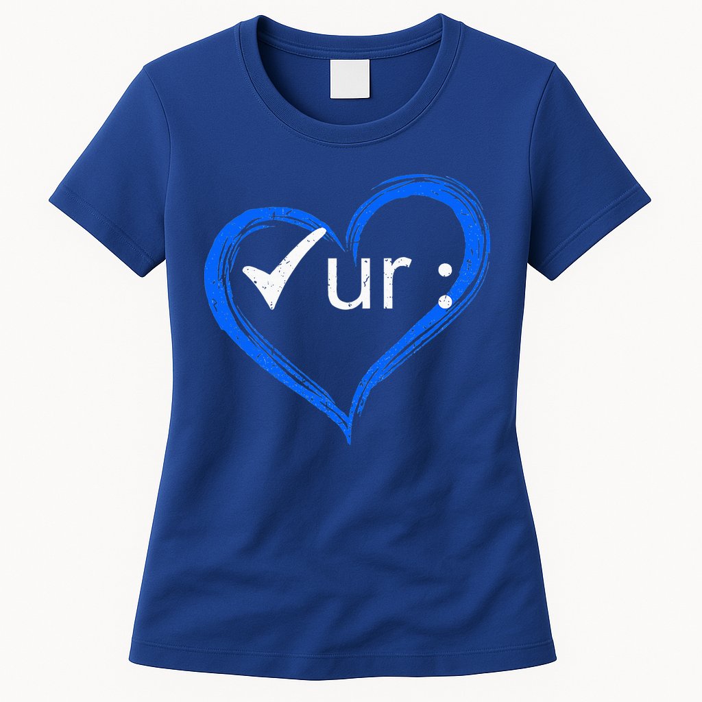 Check Your Colon Colorectal Cancer Awareness Womens T-Shirt