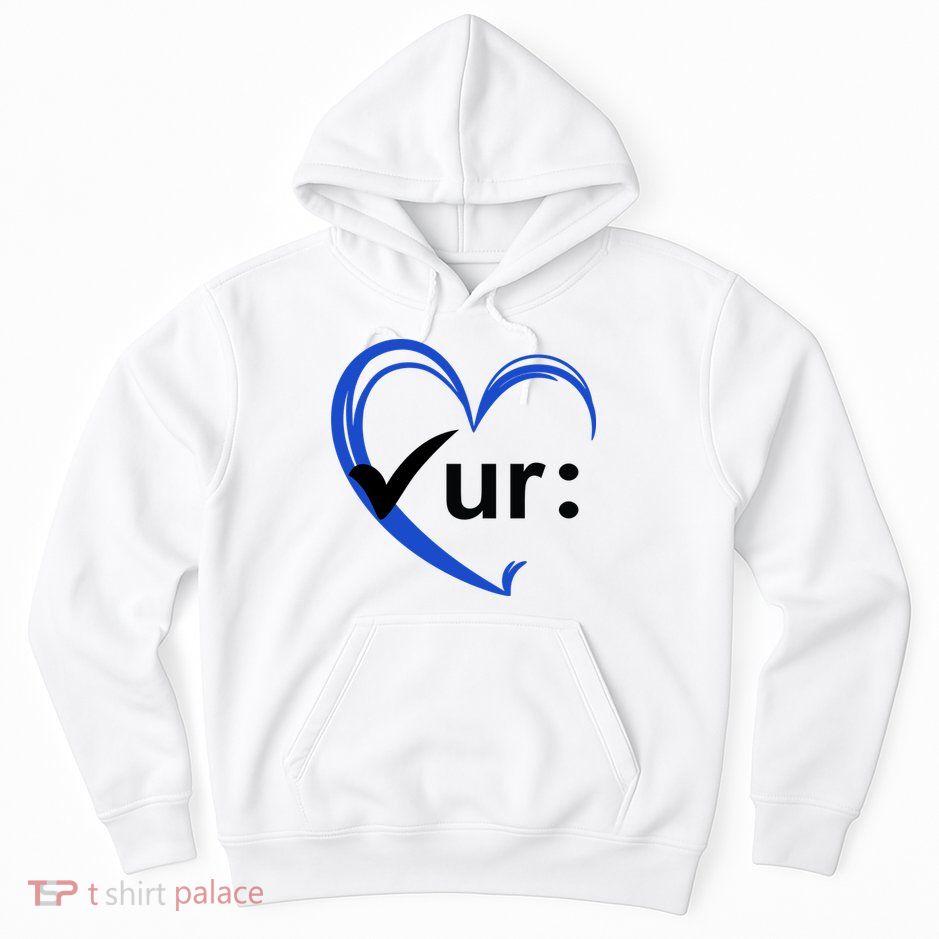 Check Your Colon Cancer Awareness Heart Hoodie