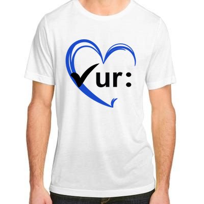 Check Your Colon Cancer Awareness Heart Adult ChromaSoft Performance T-Shirt