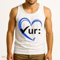 Check Your Colon Cancer Awareness Heart Tank Top
