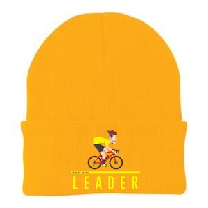 Cyclist Yellow Knit Cap Winter Beanie