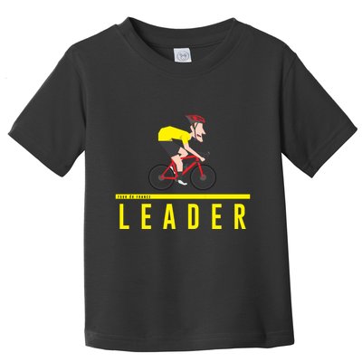 Cyclist Yellow Toddler T-Shirt