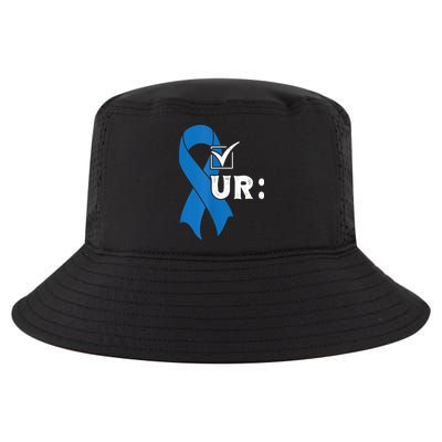 Check Your Colon Colonoscopies Colon Cancer Awareness Cool Comfort Performance Bucket Hat