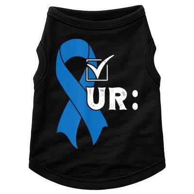 Check Your Colon Colonoscopies Colon Cancer Awareness Doggie Tank