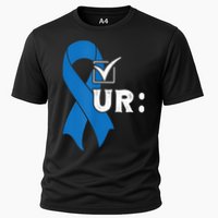Check Your Colon Colonoscopies Colon Cancer Awareness Cooling Performance Crew T-Shirt