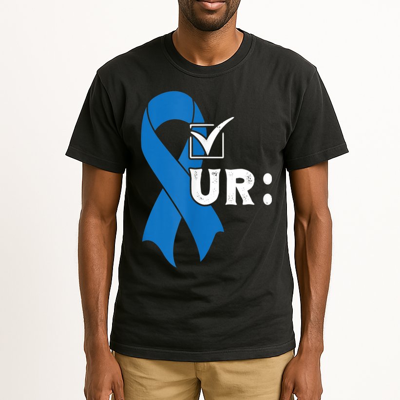 Check Your Colon Colonoscopies Colon Cancer Awareness Tall T-Shirt