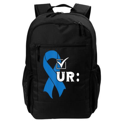 Check Your Colon Colonoscopies Colon Cancer Awareness Backpack