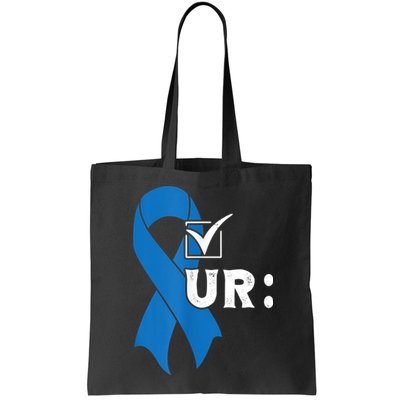 Check Your Colon Colonoscopies Colon Cancer Awareness Bag