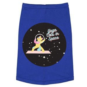 Cute Yoga Cats In Space Funny Design For Yoga And Cat Lovers Cute Gift Doggie Tank