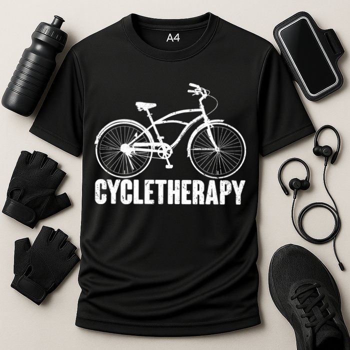 Cycletherapy Bicycle Fan Cooling Performance Crew T-Shirt