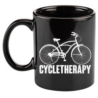 Cycletherapy Bicycle Fan 11oz C Handle Ceramic Mug