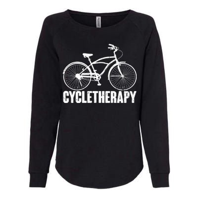 Cycletherapy Bicycle Fan Womens California Wash Sweatshirt