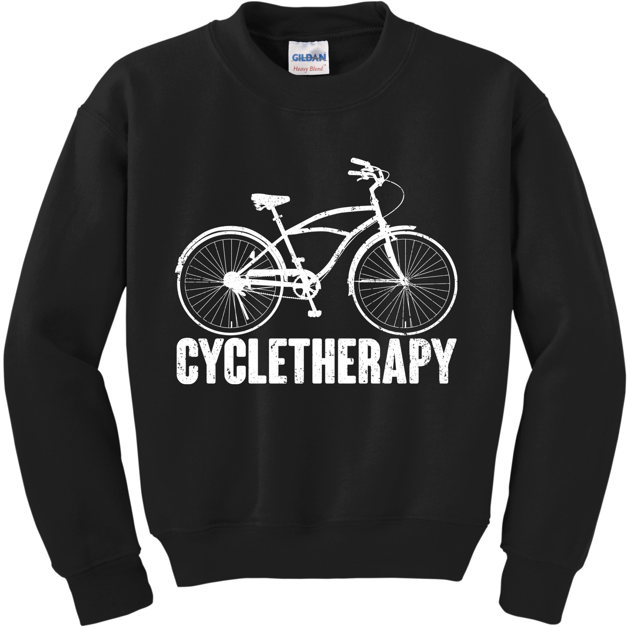 Cycletherapy Bicycle Fan Kids Sweatshirt