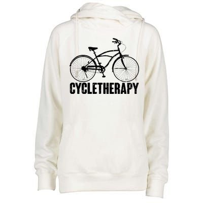 Cycletherapy Bicycle Fan Womens Funnel Neck Pullover Hood