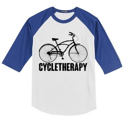 Cycletherapy Bicycle Fan Kids Colorblock Raglan Jersey